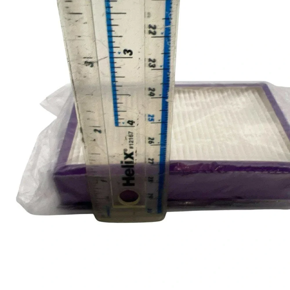 Replacement Vacuum Filter HEPA 14x6x1 Inch Purple‎ Frame Sealed Unit